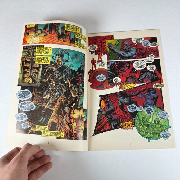 Wetworks #3 (Image Comics Malibu Comics September 1994) signed by WHILCE PORTAC - Picture 6 of 12